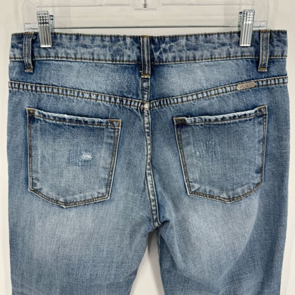 KANCAN Distressed Boyfriend Jeans KC6195M Size 28 - Picture 5 of 7